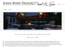 Tablet Screenshot of johnbyrddesign.com